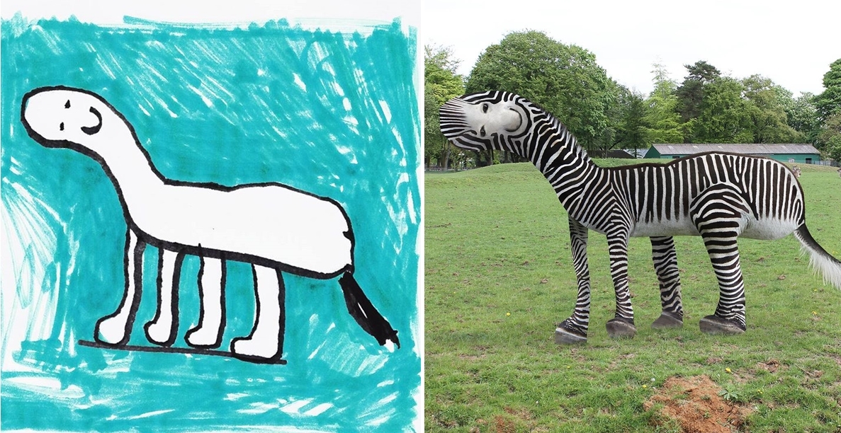 Domo piešiniai ir jo tėčio kompiuterinės manipuliacijos