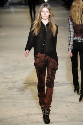 Женская Мода - модная джинсовая одежда